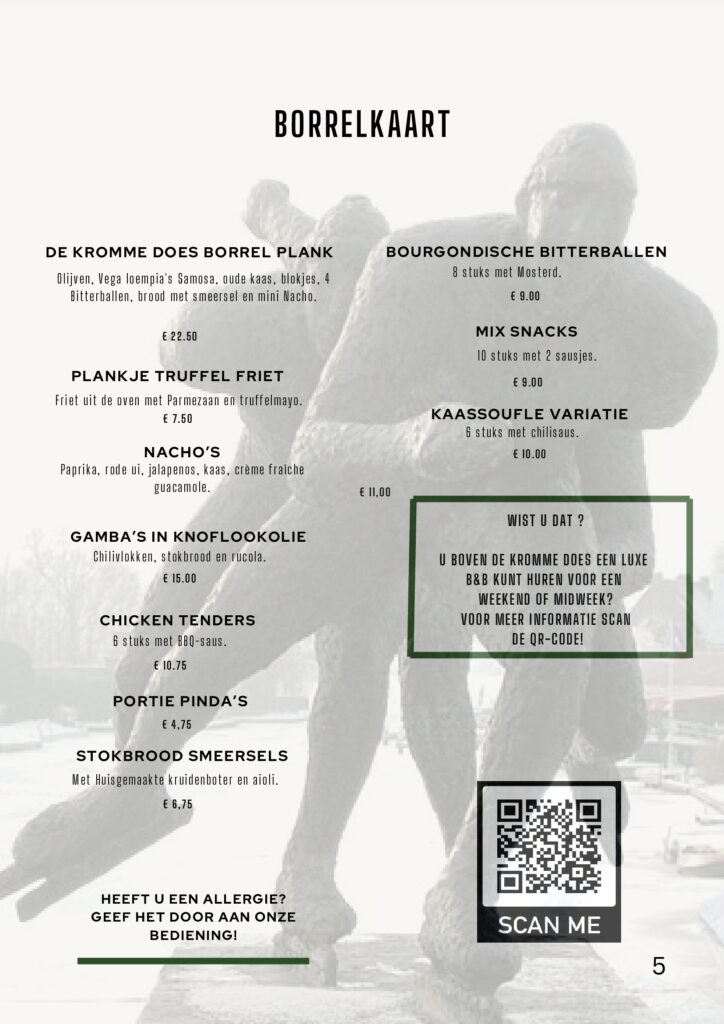 Borrelkaart